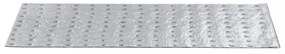 15 db sötétbarna négyszögletes öntapadó lépcsőszőnyeg 76x20cm