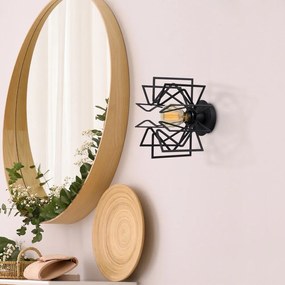 Fekete fali lámpa Nemrut – Opviq lights