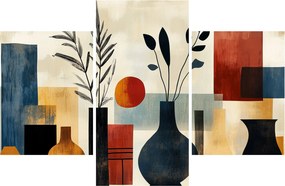 Kép - Kubista vázák (90x60 cm)