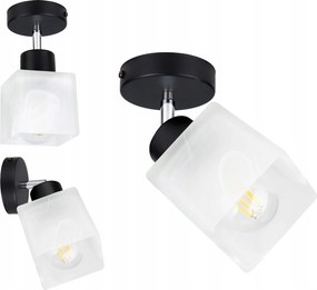 Fali Lámpa csillár mozgatható loft üveg lámpabúra