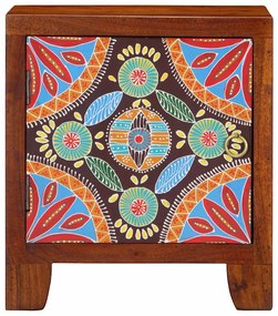 Éjjeliszekrény 40x30x45 cm tömör fa akácfa