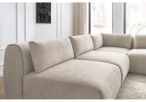Bézs sarokkanapé (variálható) Jeanne – Bobochic Paris
