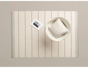 Világosszürke-krémszínű kültéri-beltéri szőnyeg 60x85 cm Belle Warm Grey – Pappelina