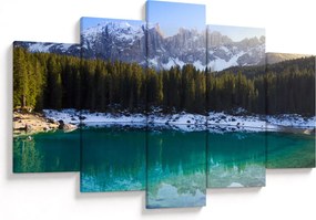 Kép - Karersee tó (150x105 cm)
