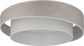 Brilagi - LED dimmelhető lámpatest DOVER SHINE LED/24W/230V szürke/krémszínű + távirányító