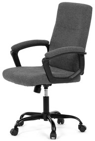 Irodai szék hintamechanikával, szürke szövetkárpittal. KA-Y391 GREY2
