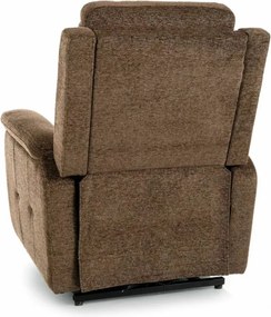 Morgan Raven elektromos dönthető fotel cappuccino