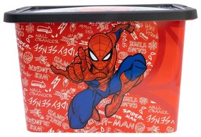 Pókember Urban Web műanyag tároló doboz 7 L