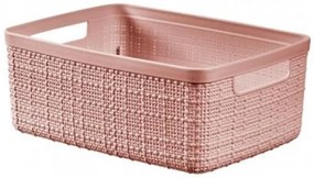 Curver Tárolókosár JUTE S, rózsaszín