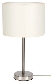Tamara asztali lámpa E27-es foglalat, 1 izzós, 40W szatén-krém