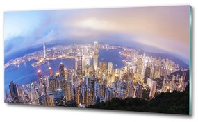 Üvegkép falra Hong kong panoráma osh-89343951