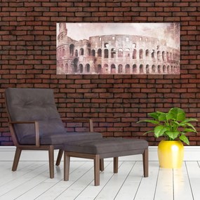 Kép - Vintage képeslap a városról N⁰2 (120x50 cm)