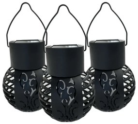 Napelemes kültéri lámpa szett 3 db-os (magasság 9 cm) – Garden Pleasure