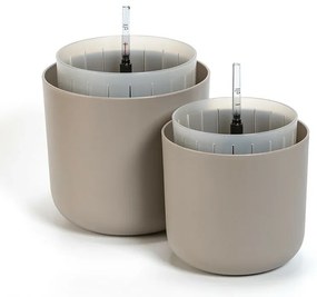 Plastia Tolita Air öntözőedény barna, átmérő 19 cm, 19 cm átmérőjű