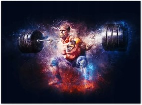 Poszterek 135x100 Súlyemelés Erő