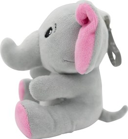 Elefánt Pink 2 az 1-ben játék és léggömb, lufi súly 11 cm