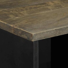 tömör fa mangó komód 80x33x75 cm