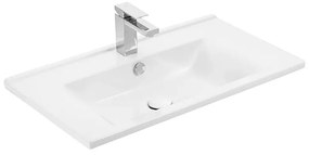 Viva STYLE Karina 75 lábon álló fürdőszobabútor 3 fiókos Sanovit ATRIA 9075 mosdóval 75 x 45,5 cm