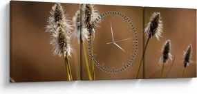 Kép - Fű (órával) (90x30 cm)
