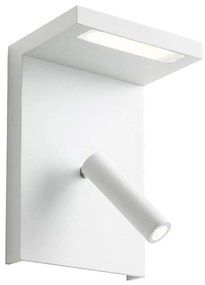 Redo 01-1499 - LED Fali spotlámpa AGOS LED/6W/230V + LED/3,2W USB fehér