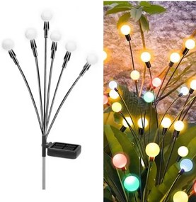 2 db kültéri napelemes lámpa készlet - barevná