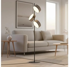 Állólámpa DRUMZ 3xE14/10W/230V szürke