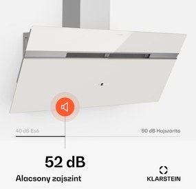 Klarstein Alina páraelszívó, 90 cm, 690 m³/h, Csendes, EEK A++