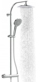 Schütte 60046 - Termosztátos zuhanyszett MADURA FRESH fényes króm