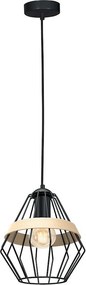 Milagro CLIFF BLACK MLP5524 Függőlámpa 1x60W/E27 IP20