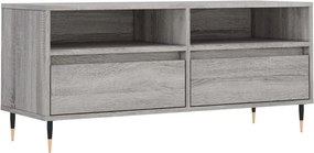 vidaXL szürke sonoma színű szerelt fa TV-szekrény 100x34,5x44,5 cm