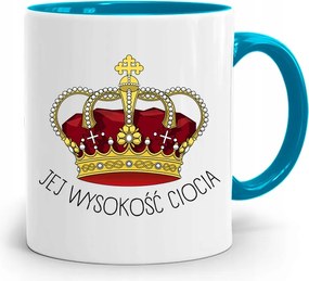 Kék Bögre Nagynéninek Őfelsége Nagynéni Nyomtatott Fényképpel