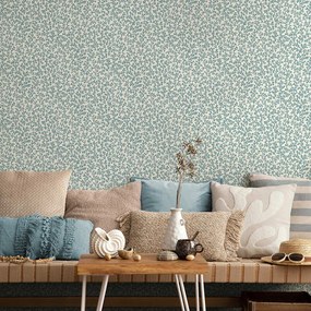 Holden Decor Wanderlust Posidonia kék korallos vlies tapéta – 92042