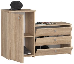 Cipőtároló Sirocco (szonoma tölgy). Akció -16%. 1068580
