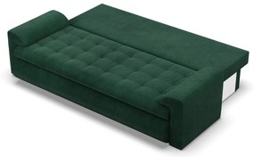 Tokio kanapéágy, kordbársony, zöld