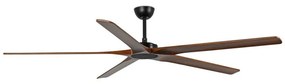 FARO 34190WT - BIGWOOD XL mennyezeti ventilátor fenyő/fekete, 200 cm, WT + DO