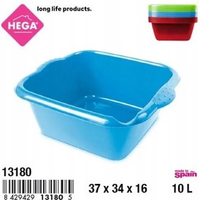 Színes műanyag tál 10L ideális a takarításhoz