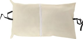 Függő fotel, barna / krém, KALEA 2 NEW