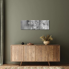 Kép - Boho pampafű (órával) (90x30 cm)