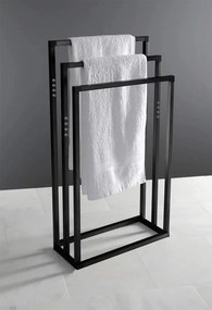 Fürdőszoba fogas Black 391840