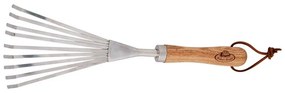 Kézi gereblye, kőrisfa nyéllel, 37 cm