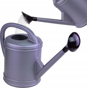 Kerti locsolókanna öntözőszűrővel Ezüst 10L