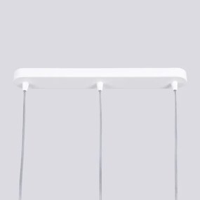 Sollux SL.1693 - Csillár zsinóron LIRO 3xGU10/10W/230V fehér