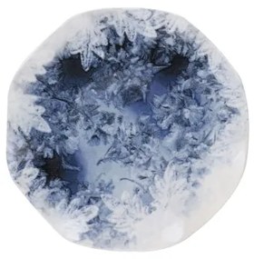 24 darabos kék porcelán étkészlet