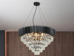 CARLOS LED DESIGN KRISTÁLYCSILLÁR FÜGGŐLÁMPA 11x40W