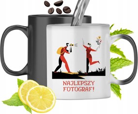 Mágikus Bögre Fotósoknak Színváltós Nyomtatott Fotóval