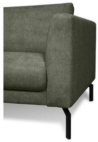 Sötétzöld kanapé 216 cm Gomero – Scandic