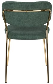 Sötétzöld étkezőszék szett 2 db-os Jolien – White Label