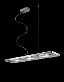 SILLUX SP-N-267 MALÉ Kristály Függesztett Lámpa LED+R7S IP20