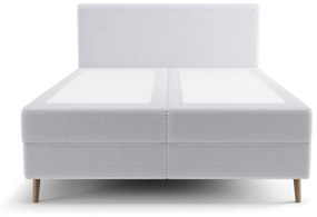 Egyszemélyes ágy 120 cm Napoli Bonell (szürke) (ágyráccsal, tárolóhellyel). 1082439