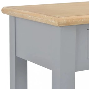 szürke fa tálalóasztal 110 x 35 x 80 cm